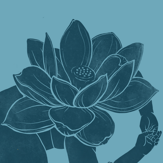 Lotus -July Birthday Flower 8x10" Museum Grade Print - 8x10"